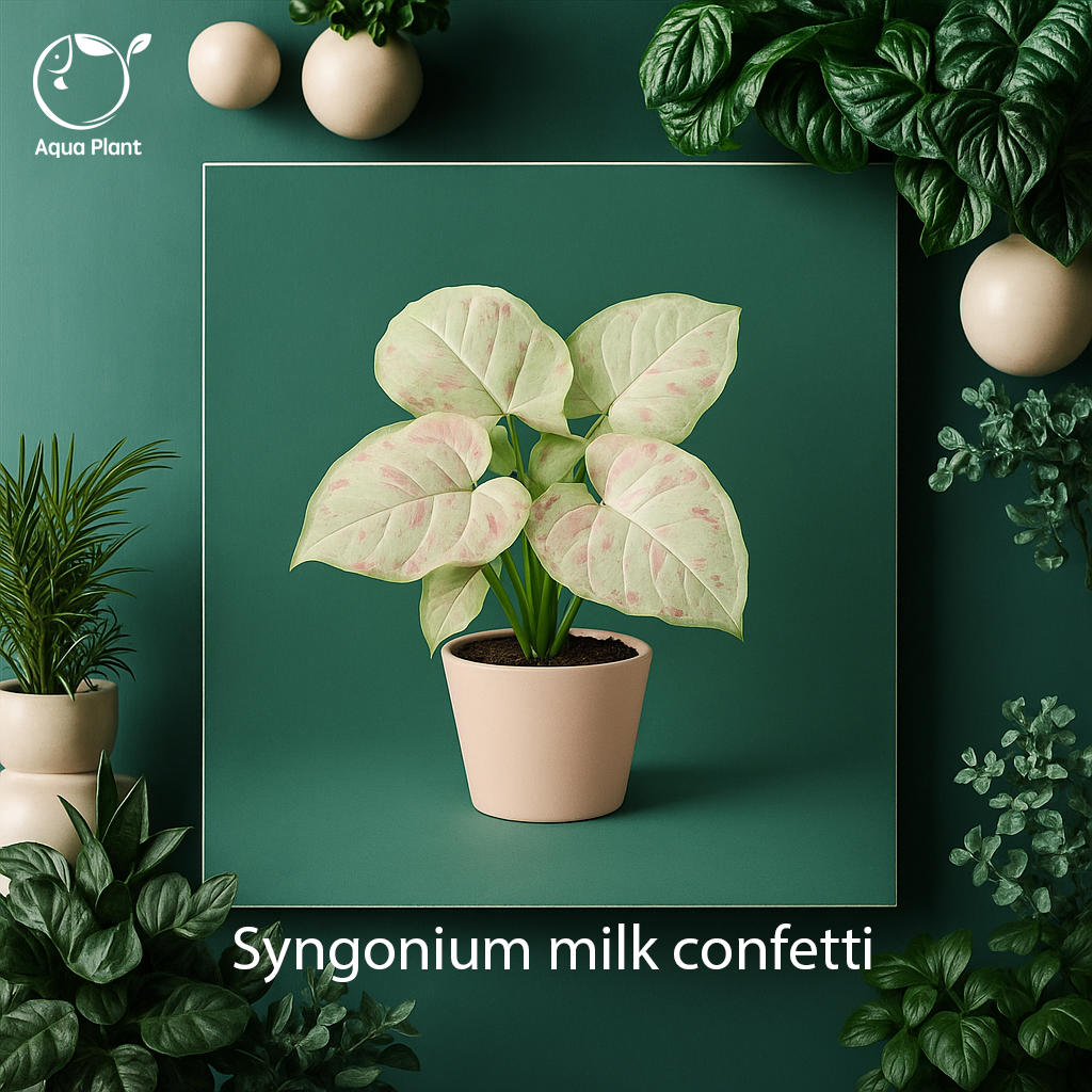 Syngonium milk confetti