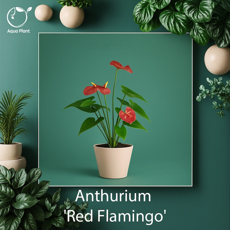 Anthurium red flamingo