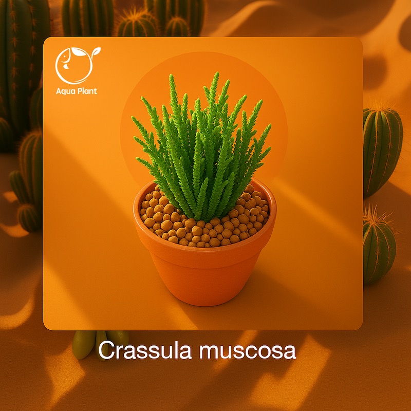 Crassula muscosa