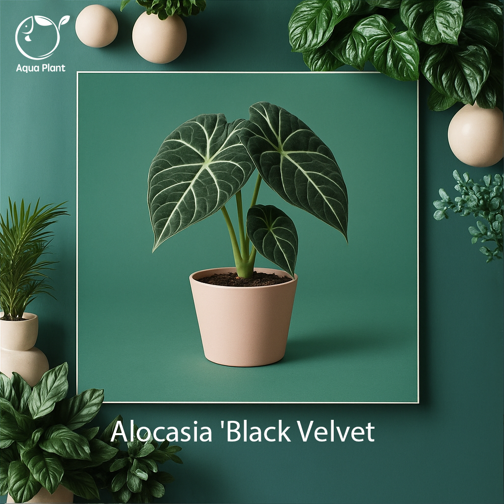 Alocasia black velvet